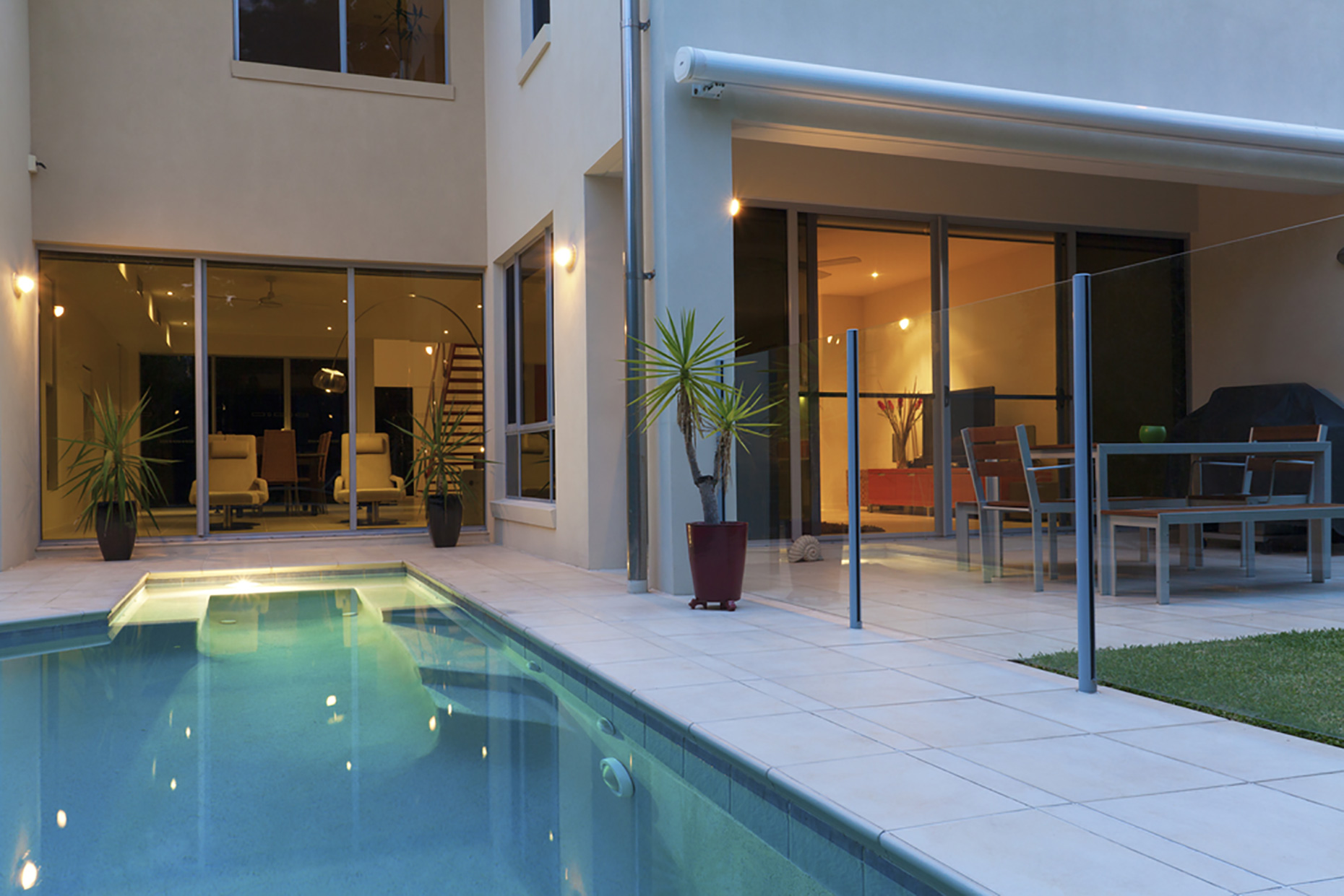 complementing the entire entertainment area with Venetian Pools