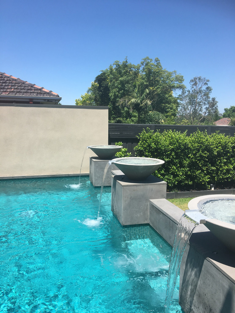Venetian Pools Concrete In-ground Swimming Pool & Spa Design and Construction in Melbourne
