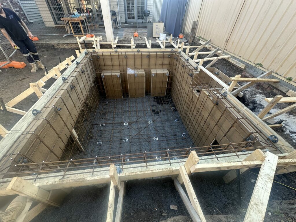 Ascot Vale Concrete Spray Venetian Pools Project