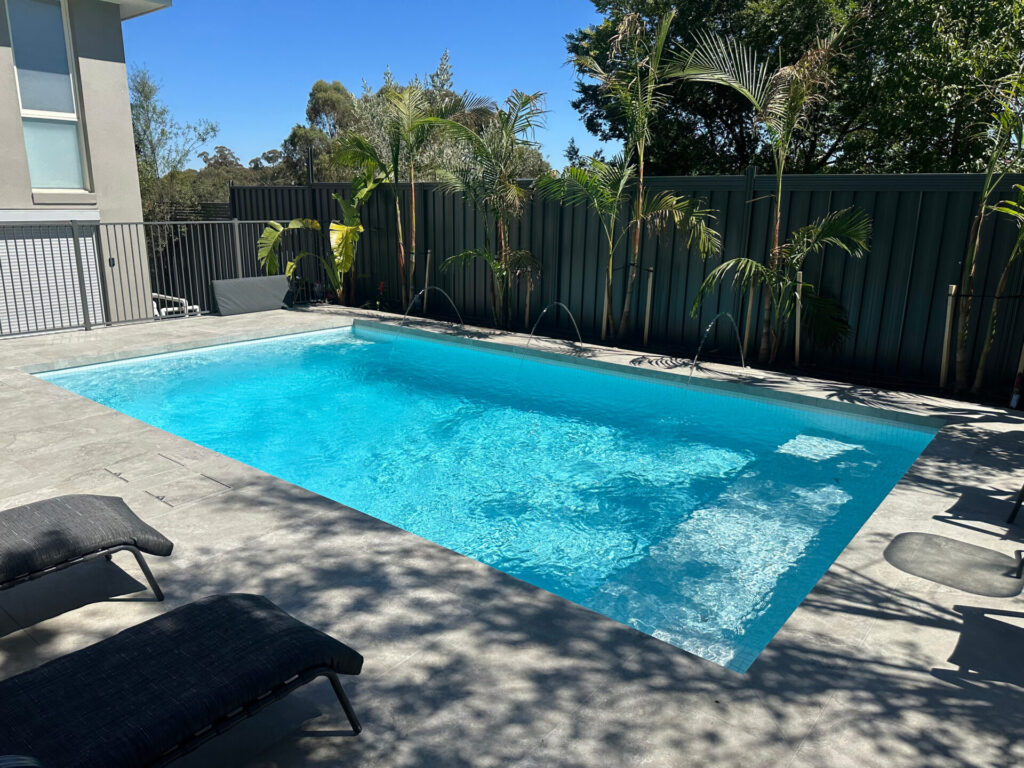 Plenty Swimming Pool Completion by Venetian Pools