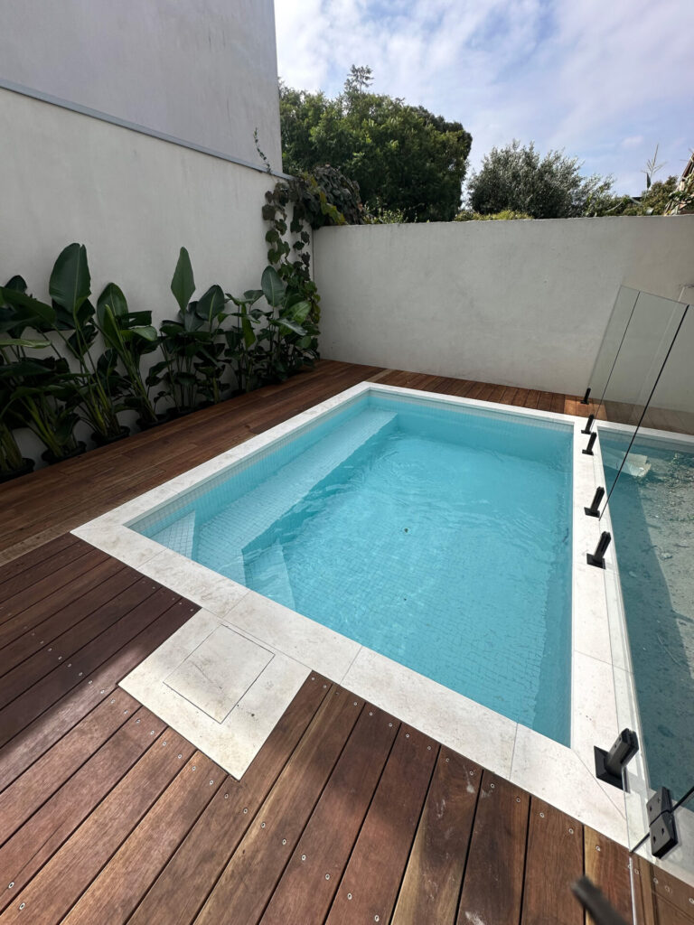 Port Melbourne Completion Plunge Pool Venetian Pools Project January 2025-5 Port Melbourne Completion Plunge Pool by Venetian Pools