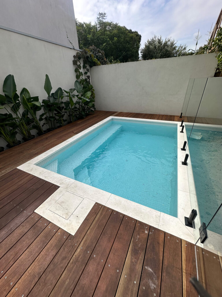 Port Melbourne Completion Plunge Pool Venetian Pools Project January 2025-6 Port Melbourne Completion Plunge Pool by Venetian Pools