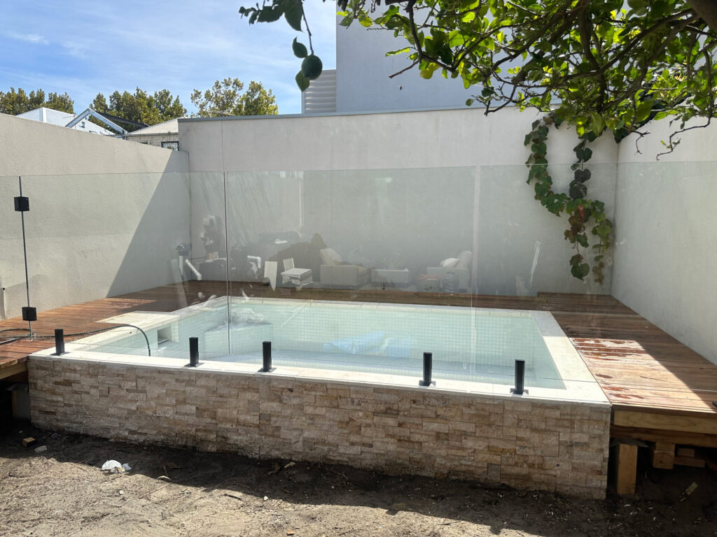 Port Melbourne Tiling Plunge Pool Venetian Pools Project January 2025-4 Port Melbourne Tiling Plunge Pool by Venetian Pools