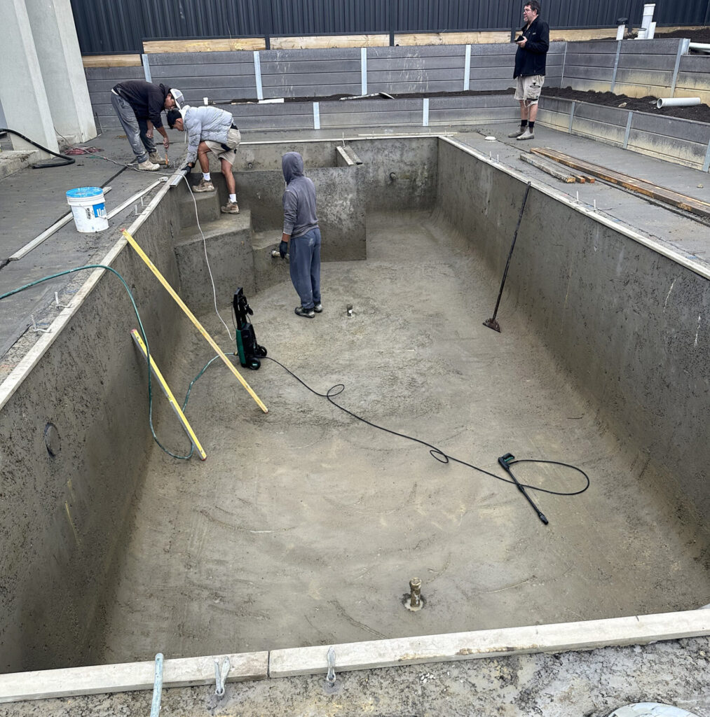 Balwyn Tiling Prep Venetian Pools Project