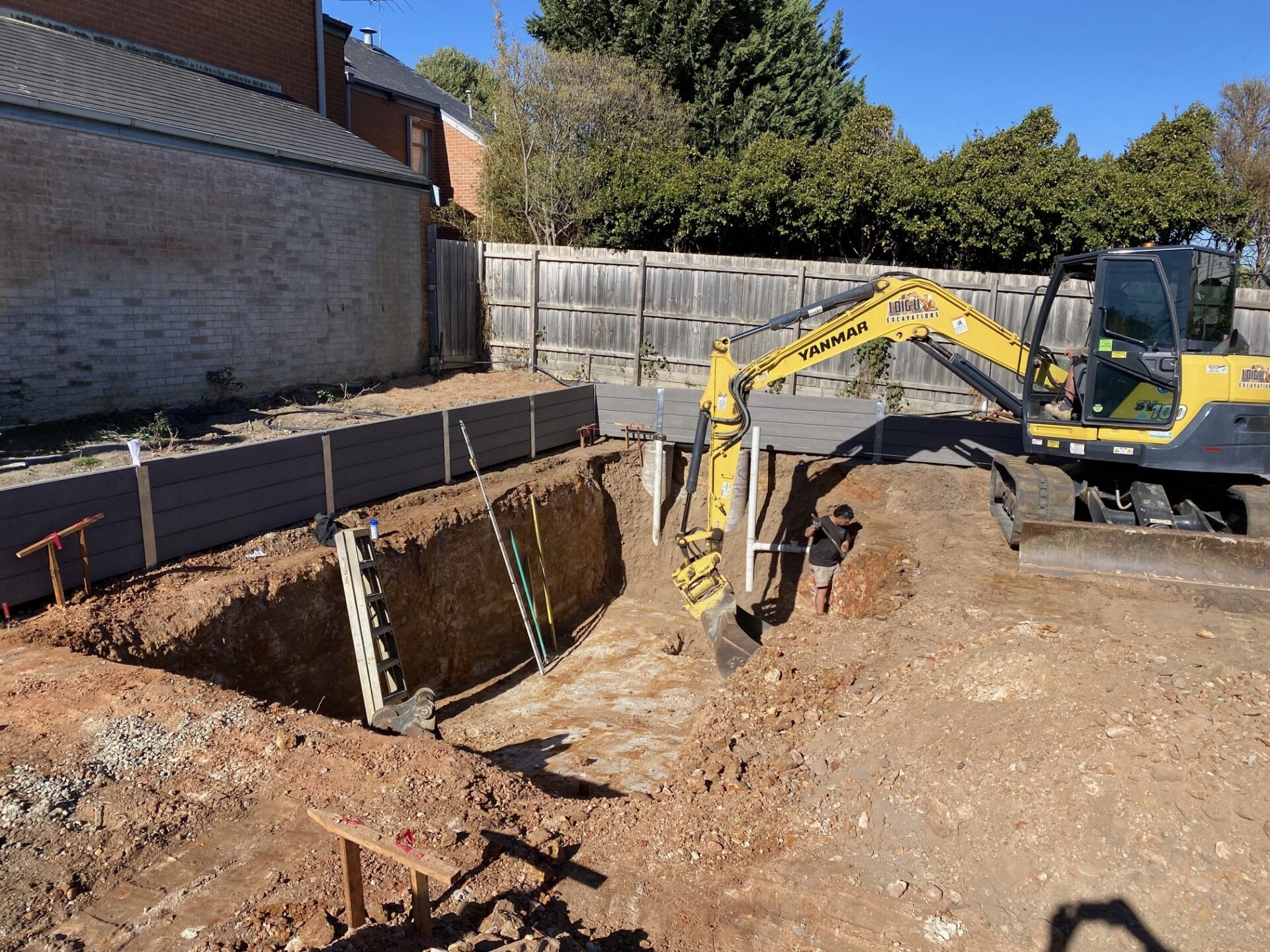 Caulfield North Caulfield North Site Swimming Pool Excavation