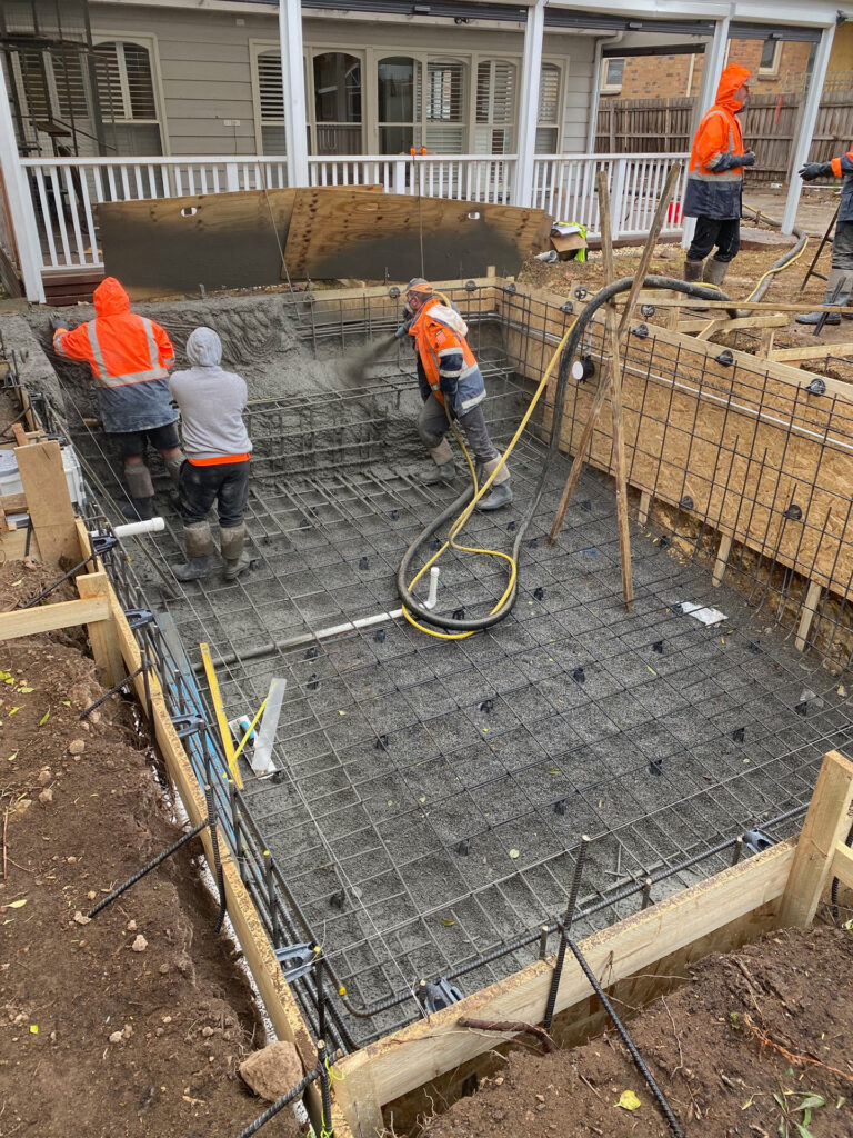 Macleod Swimming Pool Concrete Venetian Pools Swimming Pool Project