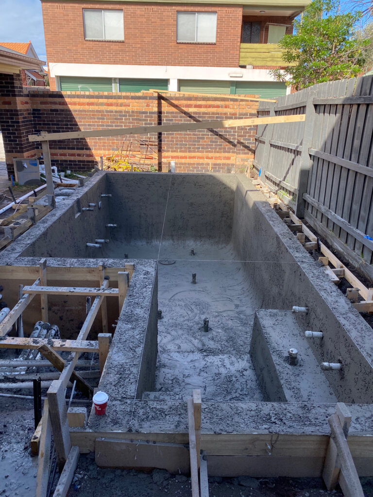Moonee Ponds Concrete Venetian Pools Swimming Pool Project