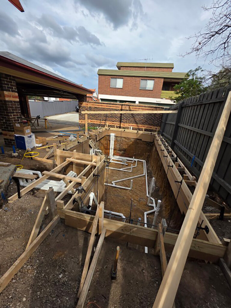 Moonee Ponds Steel Venetian Pools Swimming Pool Project