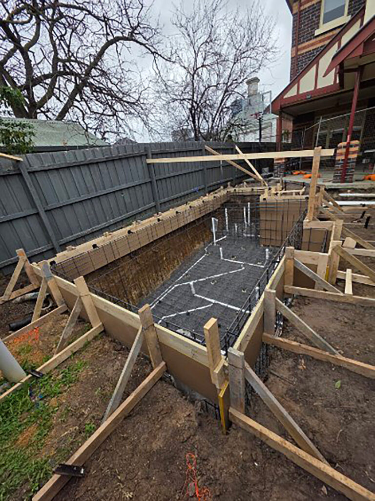 Moonee Ponds Steel Venetian Pools Swimming Pool Project