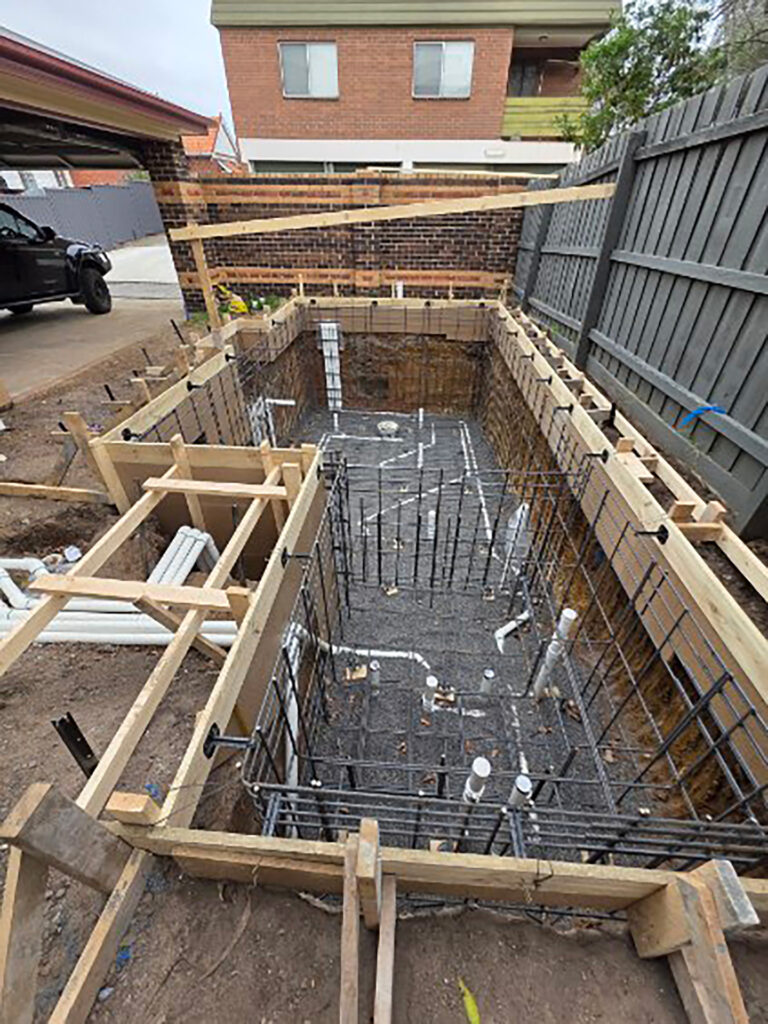 Moonee Ponds Steel Venetian Pools Swimming Pool Project