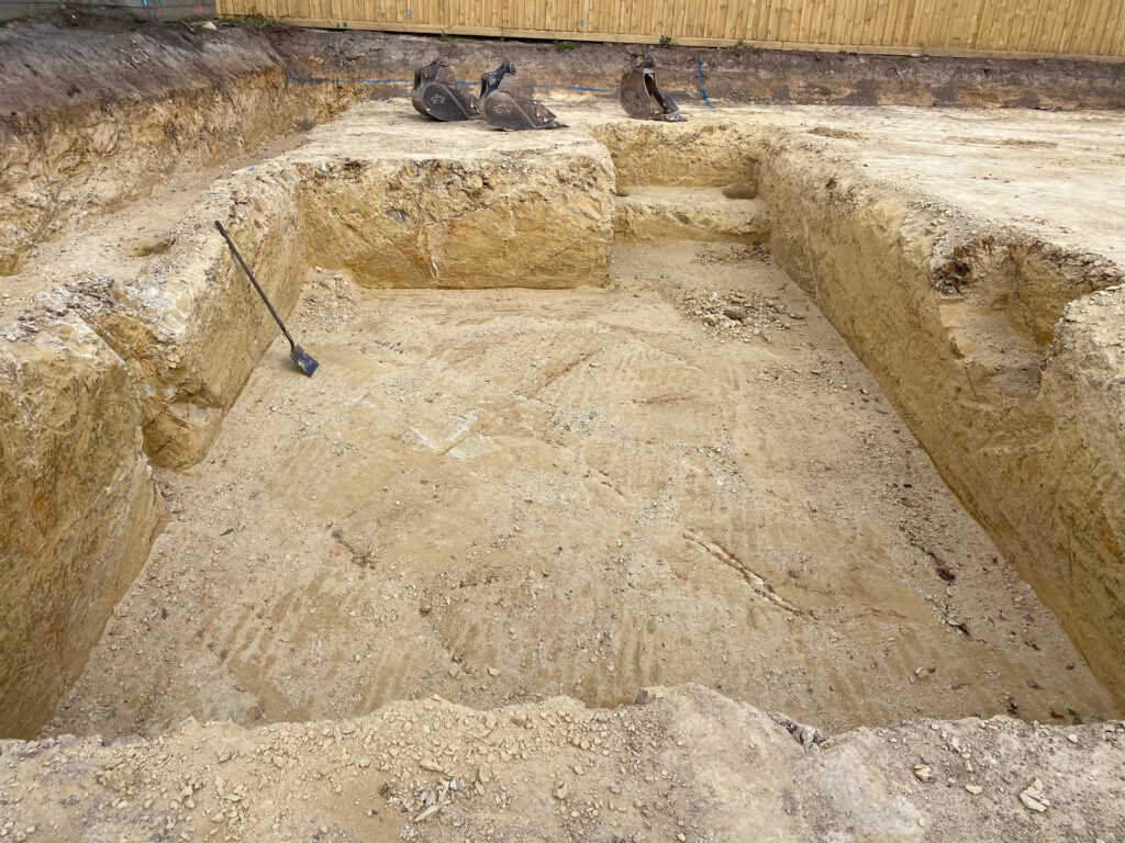 Balwyn North Excavation Venetian Pools October 2025 Excavation 3 Balwyn North Excavation Venetian Pools - Swimming Pool Metricon Display Home